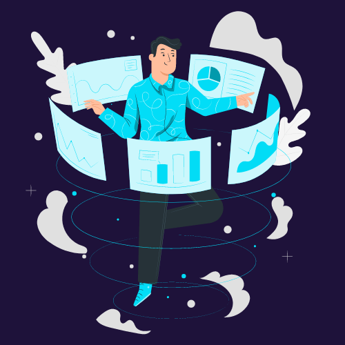 Data illustrations by Storyset